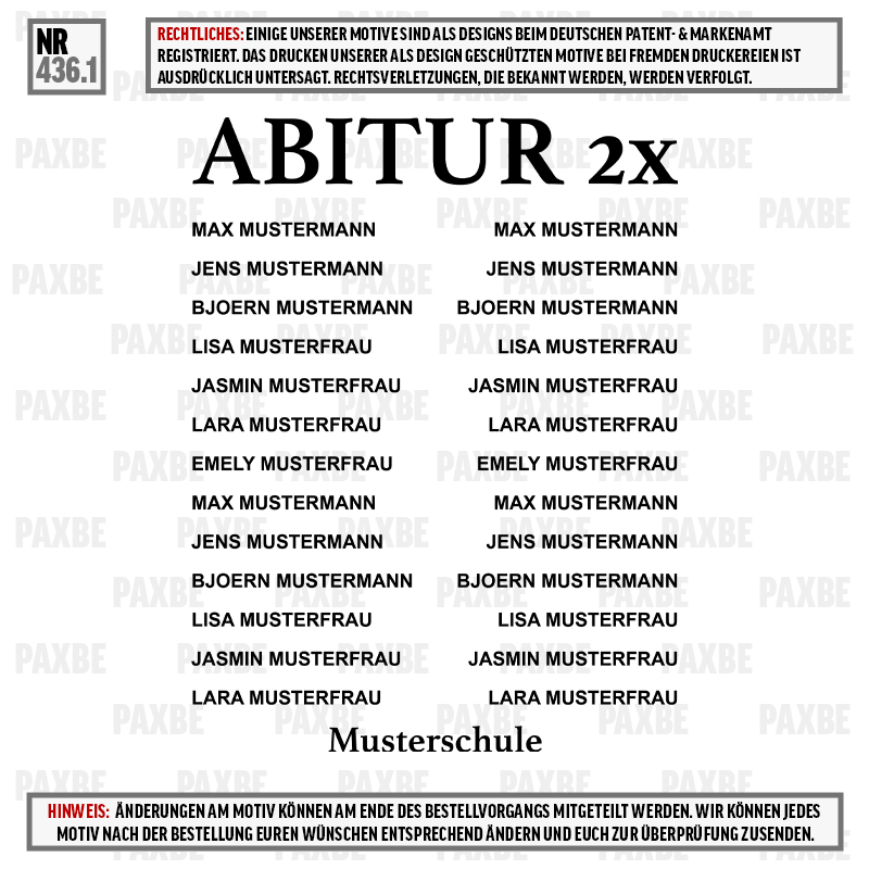 ABIBUSTERS 436.1 ABIBUSTERS 436.1