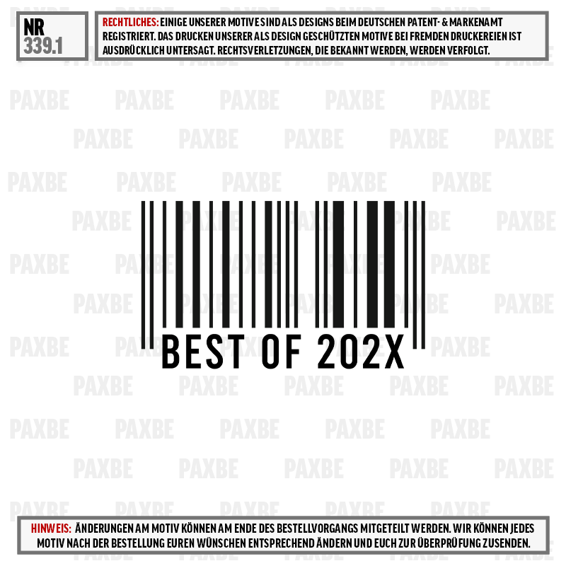 barcode, text, 2020er, Etikett, Design, barcode, text, BEST OF 202X, grafik, muster