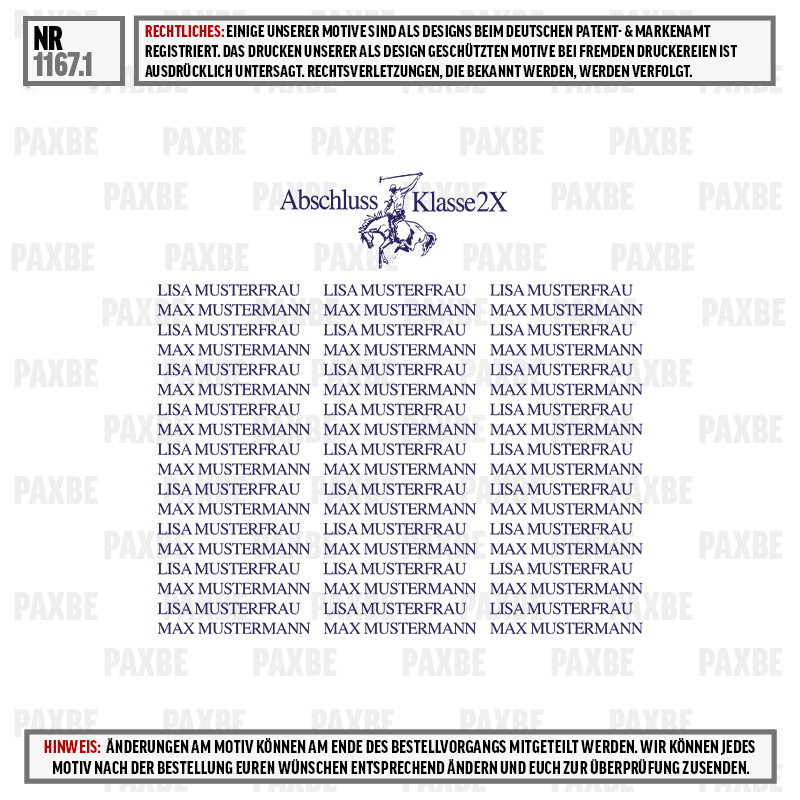 ABSCHLUSS RALPHI 1167.1 Seite, Text