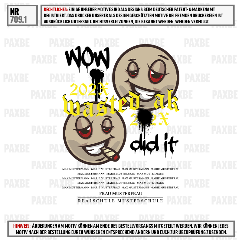 cartoon, graffiti, smiley, cigarette, gelb-gold text, cartoon, graffiti, smiley, acrylic, 2021