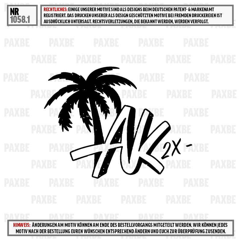 ABSCHLUSS PALM 1058.1 ABSCHLUSS PALM 1058.1