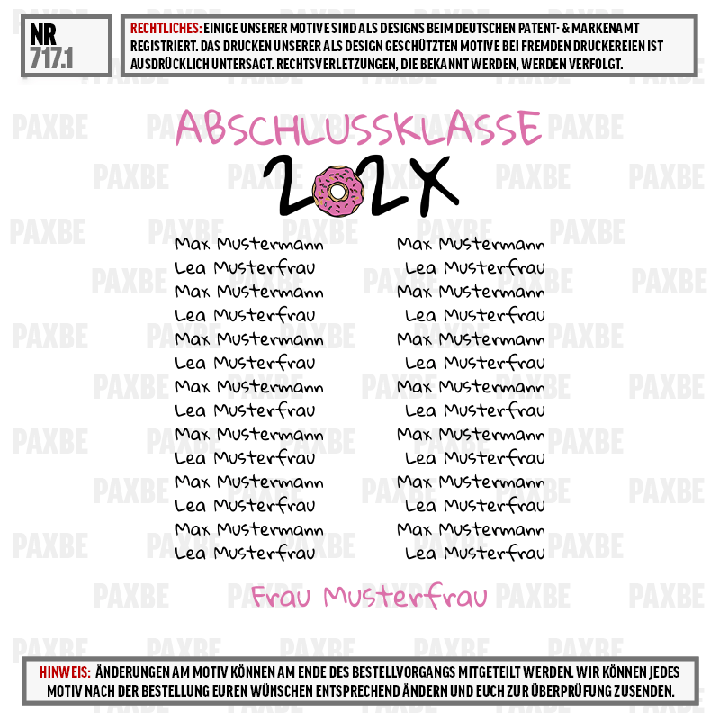 donut, pink, text, abschlussklasse, lolx, stoff, takt, druck, muster, datei