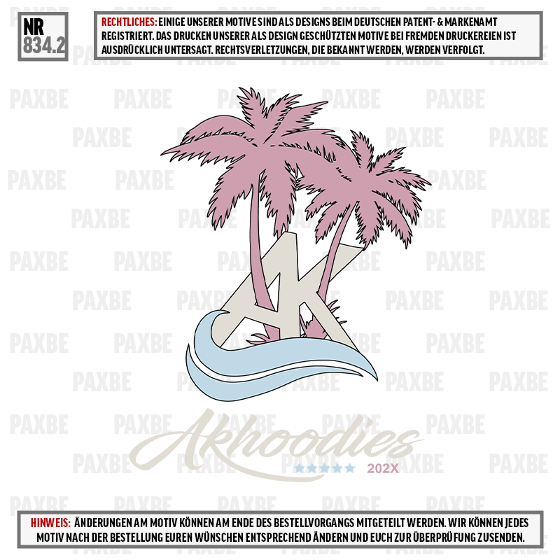 AKHOODIES RESORTS PINK 834.2 AKHOODIES RESORTS PINK 834.2
