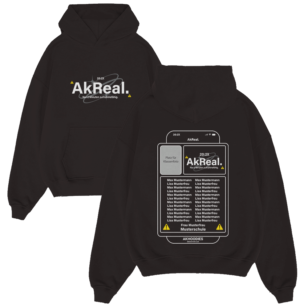 AKREAL 2 MINUTEN AUFNAHMEFÄHIG SMARTPHONE UNIVERSUM 884.8 Bekleidung, Strickwaren, Pullover, Sweatshirt, Kapuzenpulli