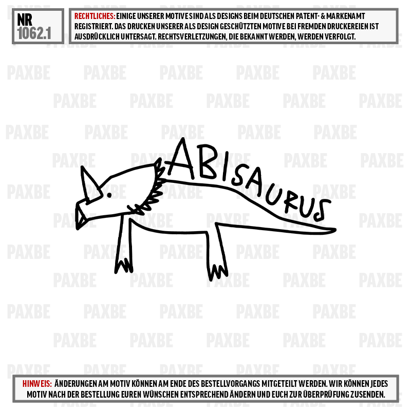 ABISAURUS 1062.1