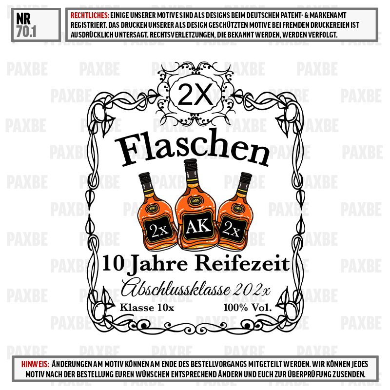 21 FLASCHEN X JAHRE REIFEZEIT 70.1 Alkohol, Getränk, Schnaps, Whisky, Alkohol, Getränk, Schnaps, Whisky