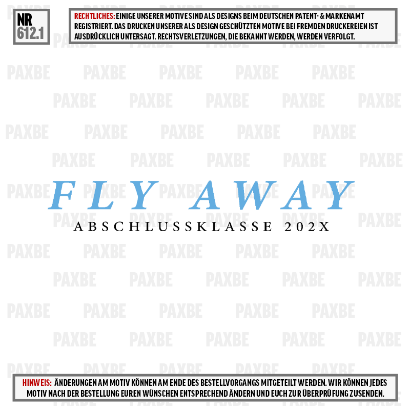 FLY AWAY TAUBE 612.1 FLY AWAY TAUBE 612.1