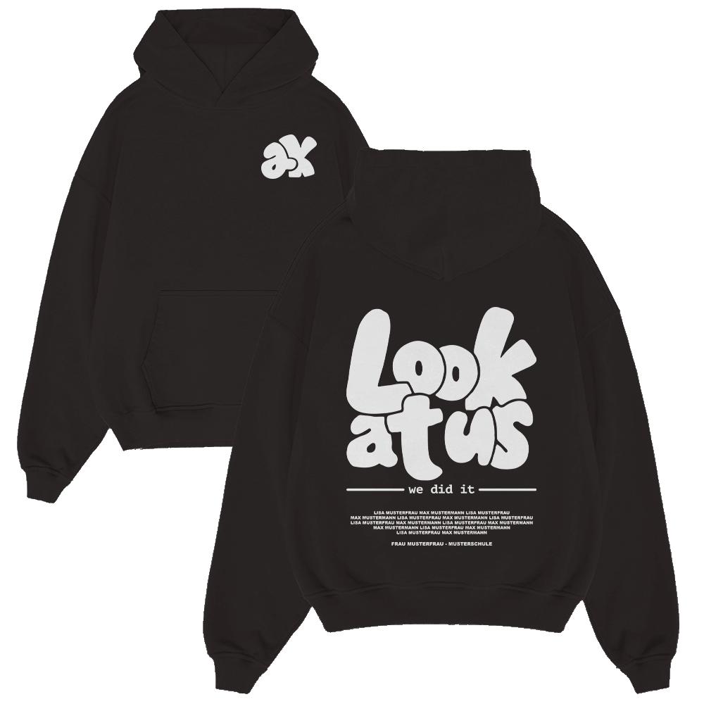 LOOK AT US 1005.1 Kapuzenpulli, Strickwaren, Pullover, Sweatshirt, Kapuze, Strickwaren, Pullover, Sweatshirt, Kapuzenpulli, Kapuze