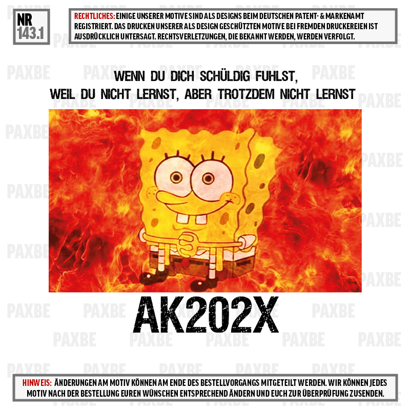 WENN DU DICH SCHULDIG FÜHLST 143.1 WENN DU DICH SCHULDIG FÜHLST 143.1