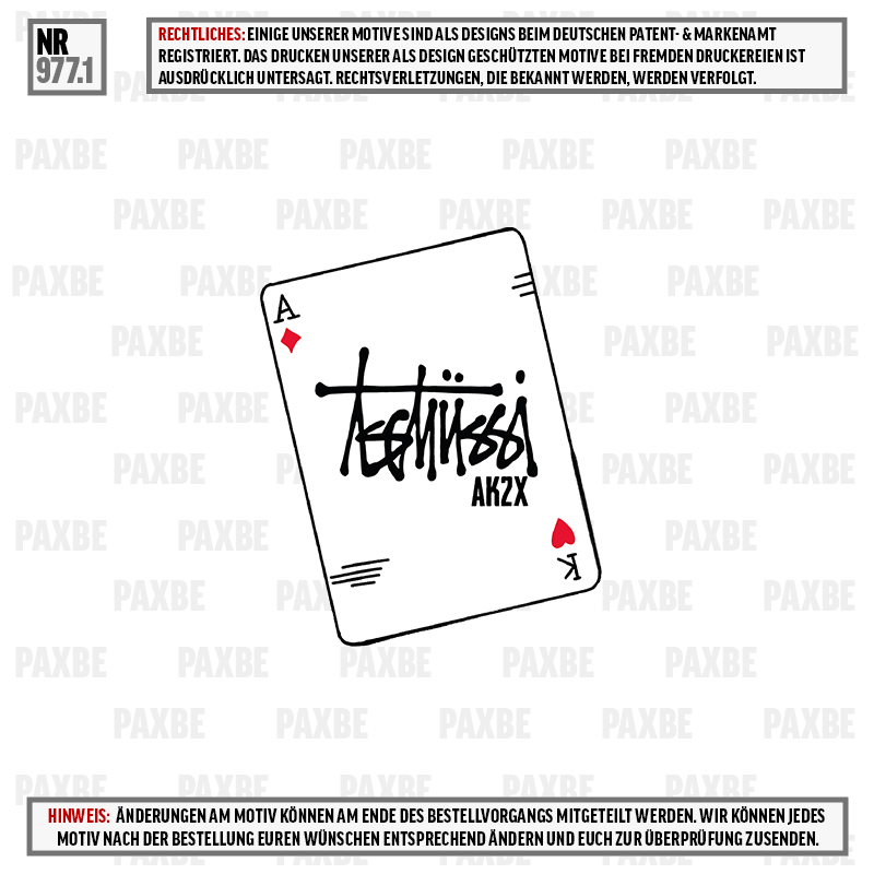 TSCHÜSSI WE WON 977.1 TSCHÜSSI WE WON 977.1