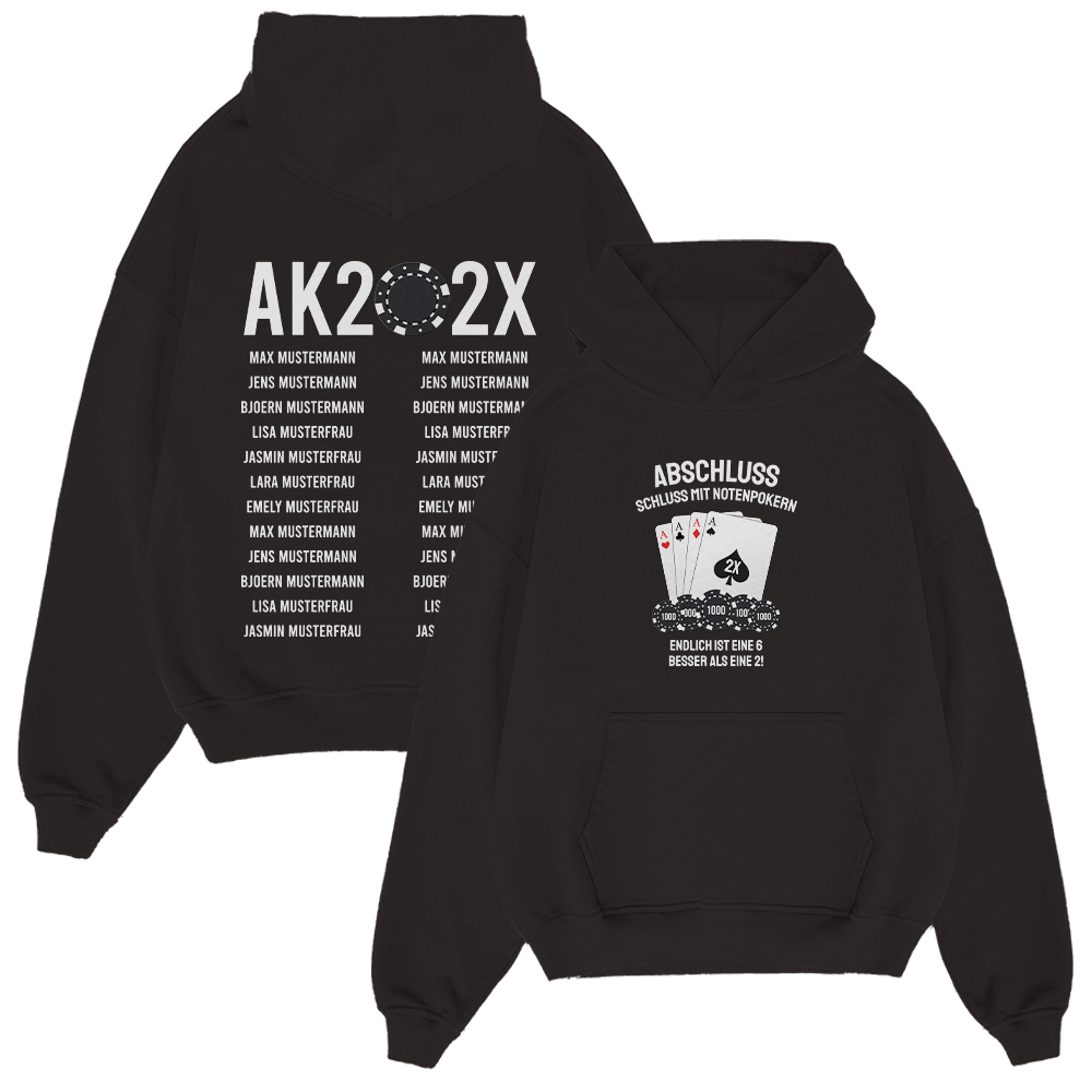 Hoodie, Schwarz, Grafik, Poker, Print, Pullover, Hoodie, Schwarz, Aufdruck, Kartenspiel