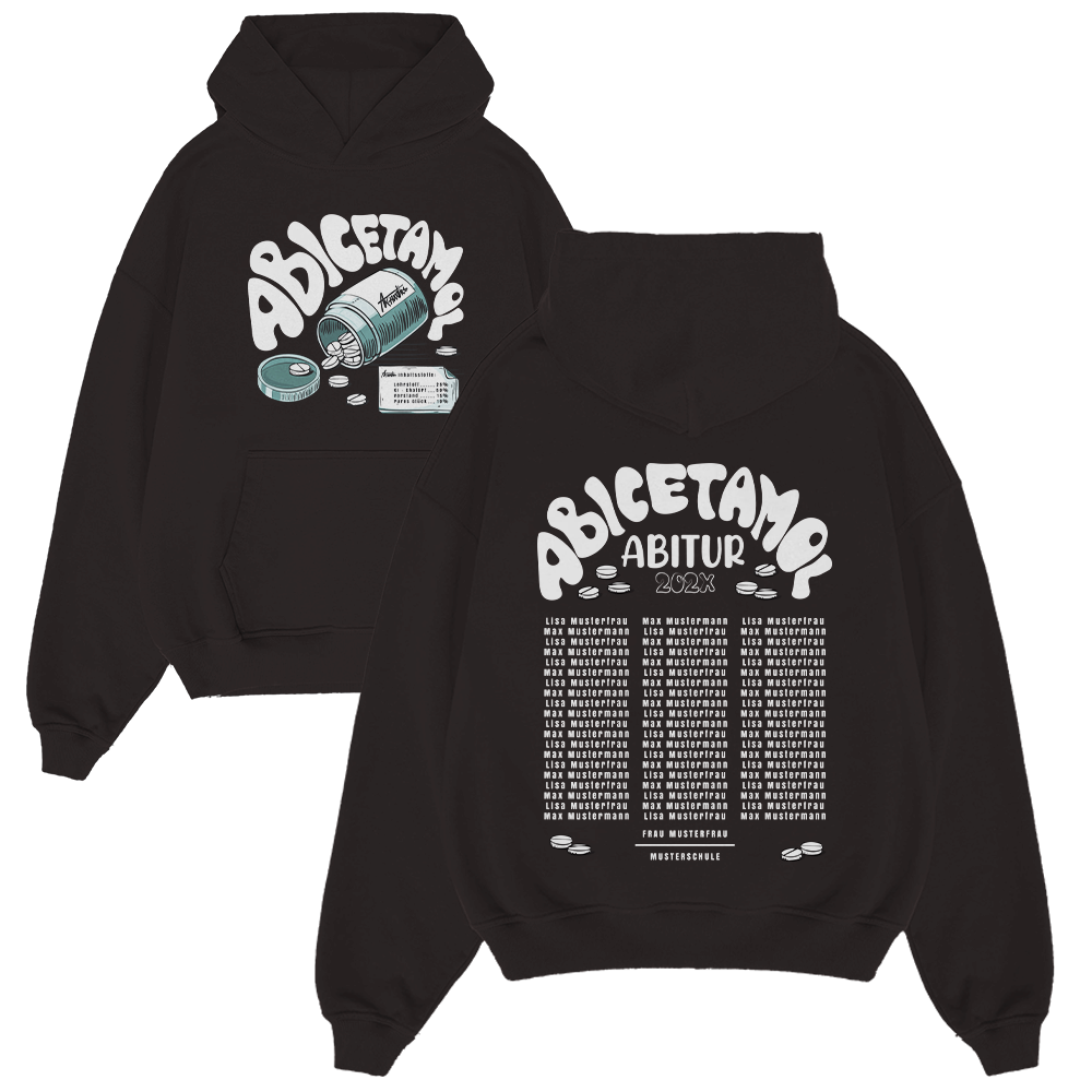 ABICETAMOL INHALTSSTOFFE 945.2 Kapuzenpulli, Strickwaren, Pullover, Sweatshirt, Kapuze