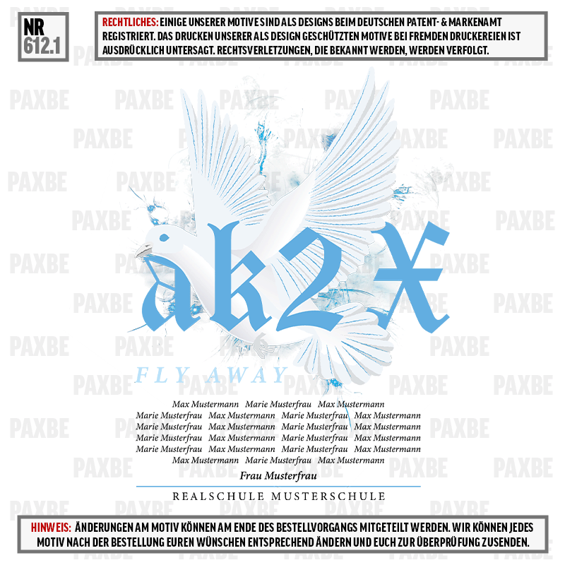 FLY AWAY TAUBE 612.1 FLY AWAY TAUBE 612.1