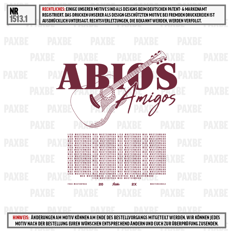 Gitarre, Akustikgitarre, Logo, Druck, Konzert-Plakat, guitar, logo, anillos, Ablos Amigo, pattern