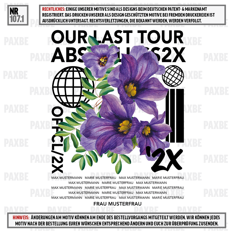 OUR LAST TOUR FLOWERS 107.1