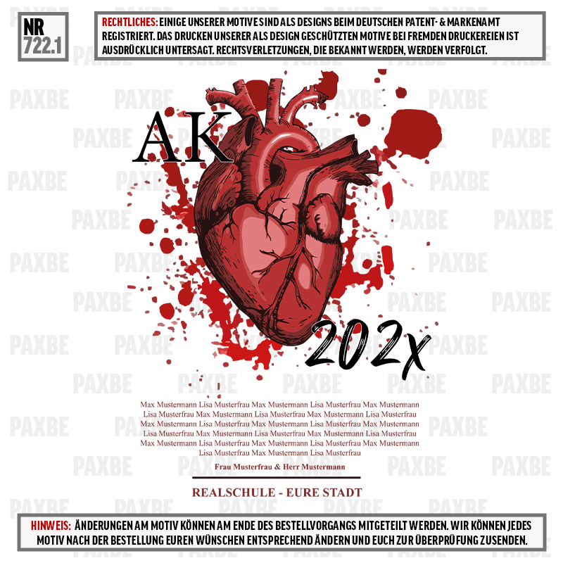 ABSCHLUSS HERZ 722.1 ABSCHLUSS HERZ 722.1