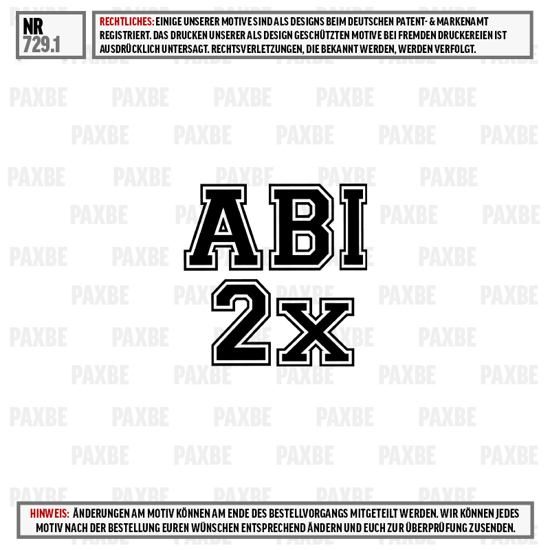 Applikation, Textmotiv, Beschriftung, Buchstaben, Doppeltes Motiv, Text, Logo, Abkürzung, Grafik, 2x