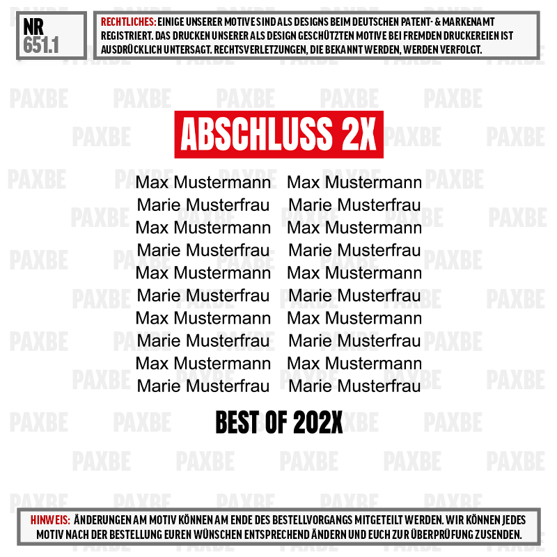 abschluss-2x, personenliste, best-of-202x, layout-design, druckmotiv, muster, text, collage, poster, titel