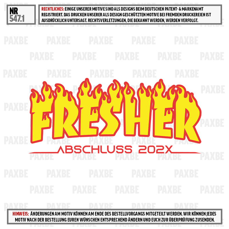 T-Shirt, Grafik, Flamme, Text, Abschluss 202X, T-Shirt, Grafik, Flammen, Text, Abschluss 202X