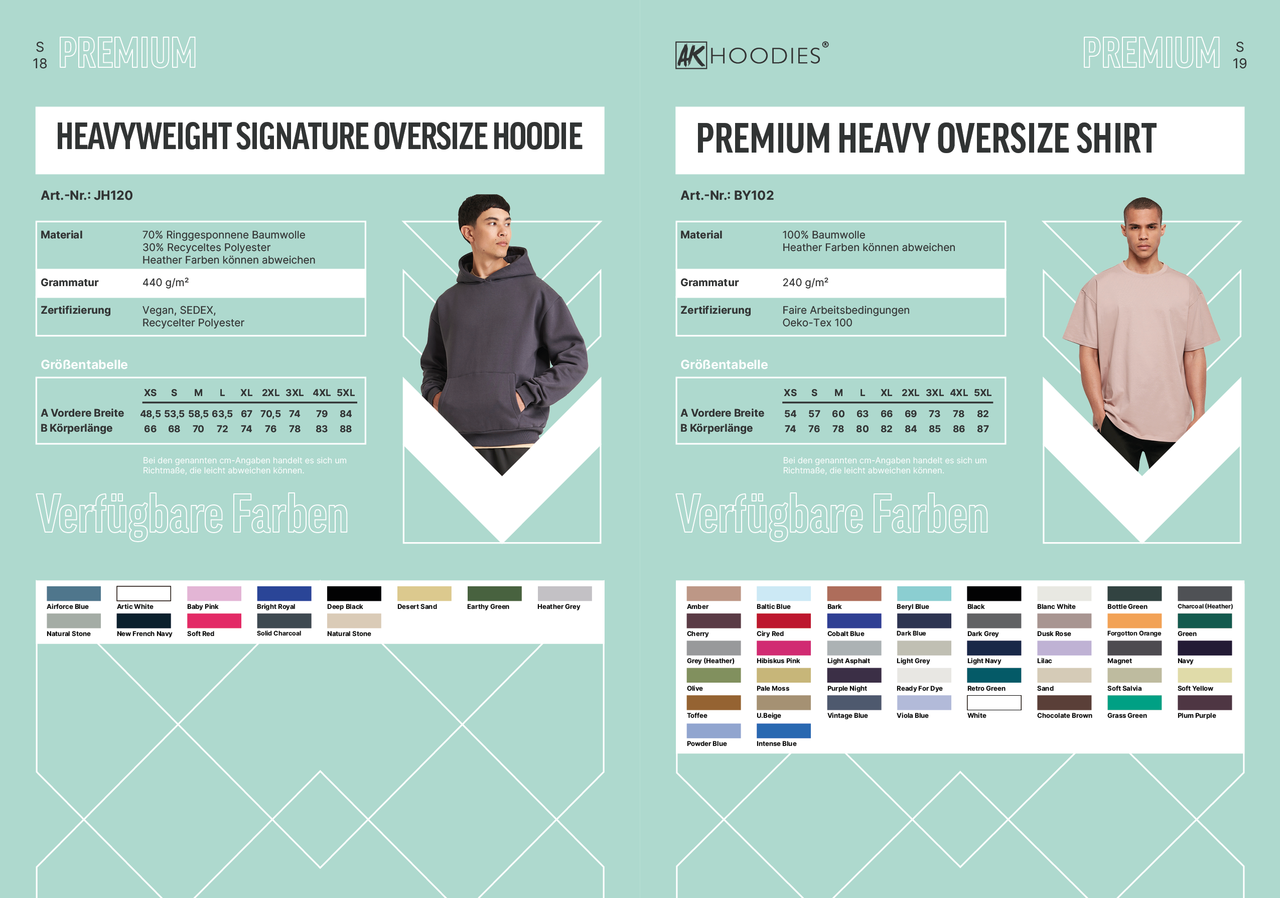 hoodie, oversize, heavyweight, signature, garment, Hoodie, Oversize, Heavyweight, Pullover, Kapuzenpullover