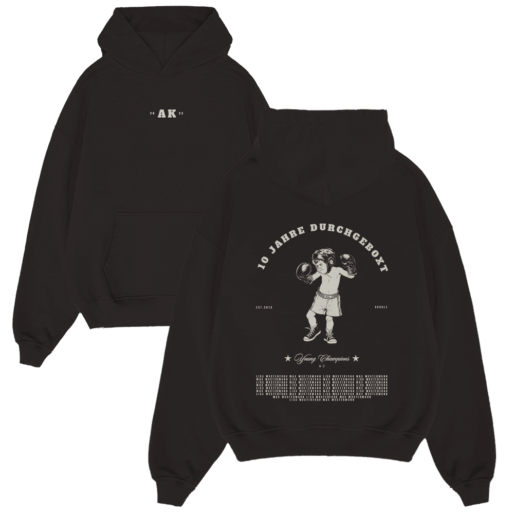 hoodie, schwarz, grafik, fronttasche, druckdesign, Hoodie, Schwarz, Grafik, Rückendruck, Kängurutasche