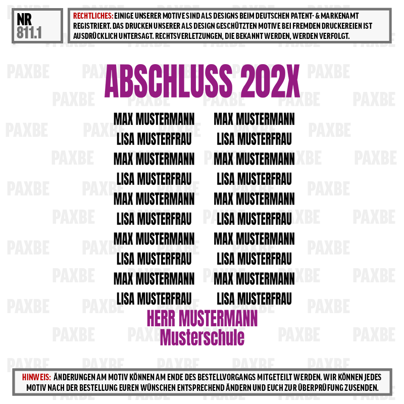 abschluss, 202x, musterfrau, mustermann, muster, Abschluss 202X, Mustername, Musterraum, Schulabschluss, Titelblatt