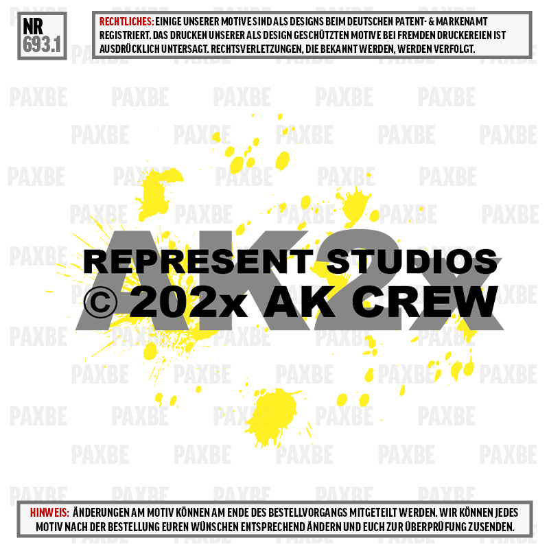 REPRESENTED STUDIOS 693.1