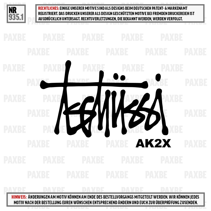 TSCHÜSSI X FINALLY FREE 935.1 TSCHÜSSI X FINALLY FREE 935.1