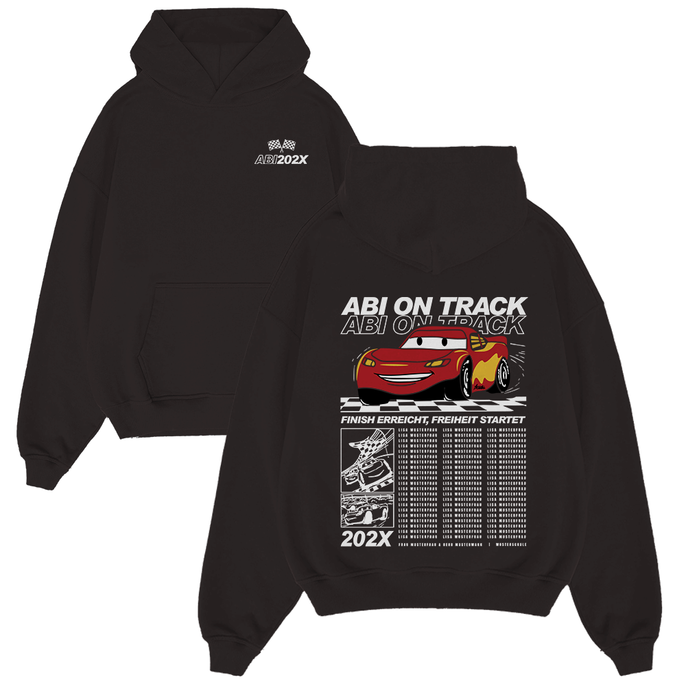 hoodie, schwarz, auto, grafik, druck, Hoodie, Schwarz, Auto-Grafik, Print, Kangurentasche