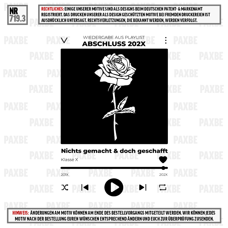 PLAYLIST WIEDERGABE ROSE 719.3 PLAYLIST WIEDERGABE ROSE 719.3