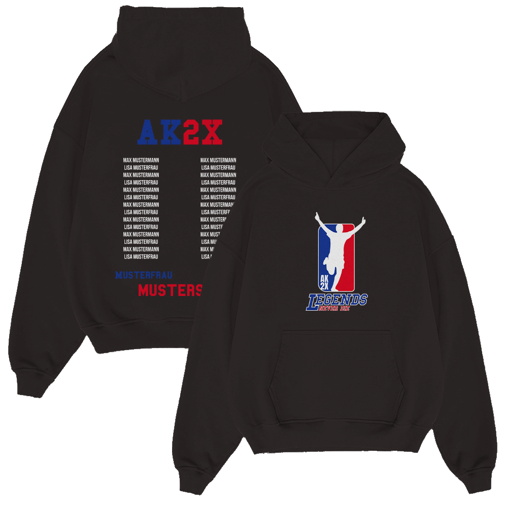 NBA LEGENDS NEVER DIE 546.1 Strickwaren, Pullover, Sweatshirt, Kapuzenpulli, Kapuze, Strickwaren, Pullover, Sweatshirt, Kapuzenpulli, Kapuze