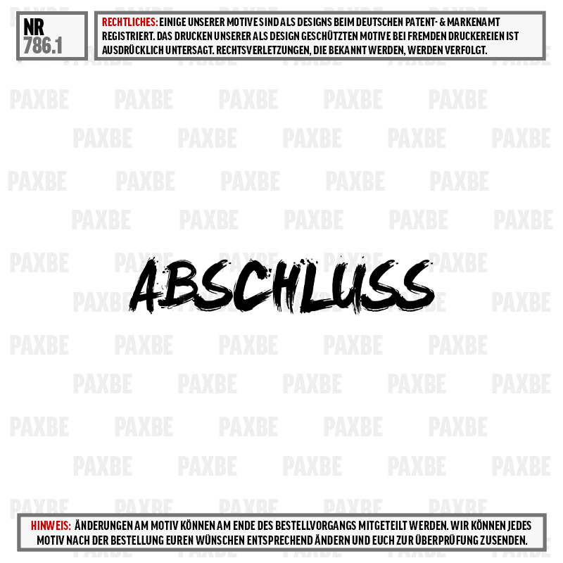 Abschluss, Schriftzug, Label, Design-Motiv, PAXBE, text, abschluss, spielfilm, klar, grafik