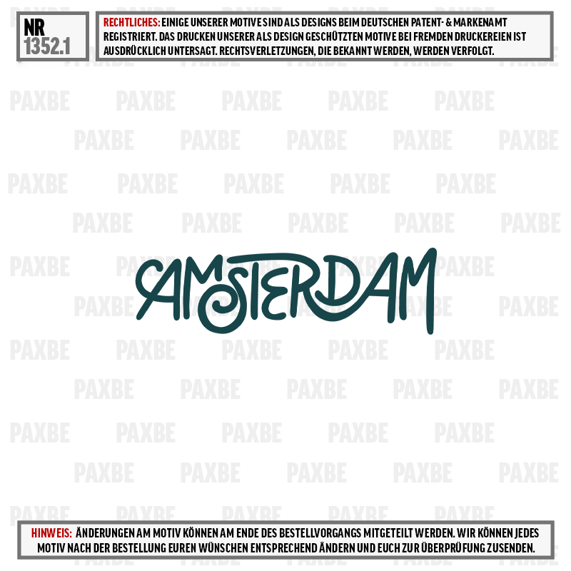 Leinwand, Stadt, Großschrift, Amsterdam, Logo