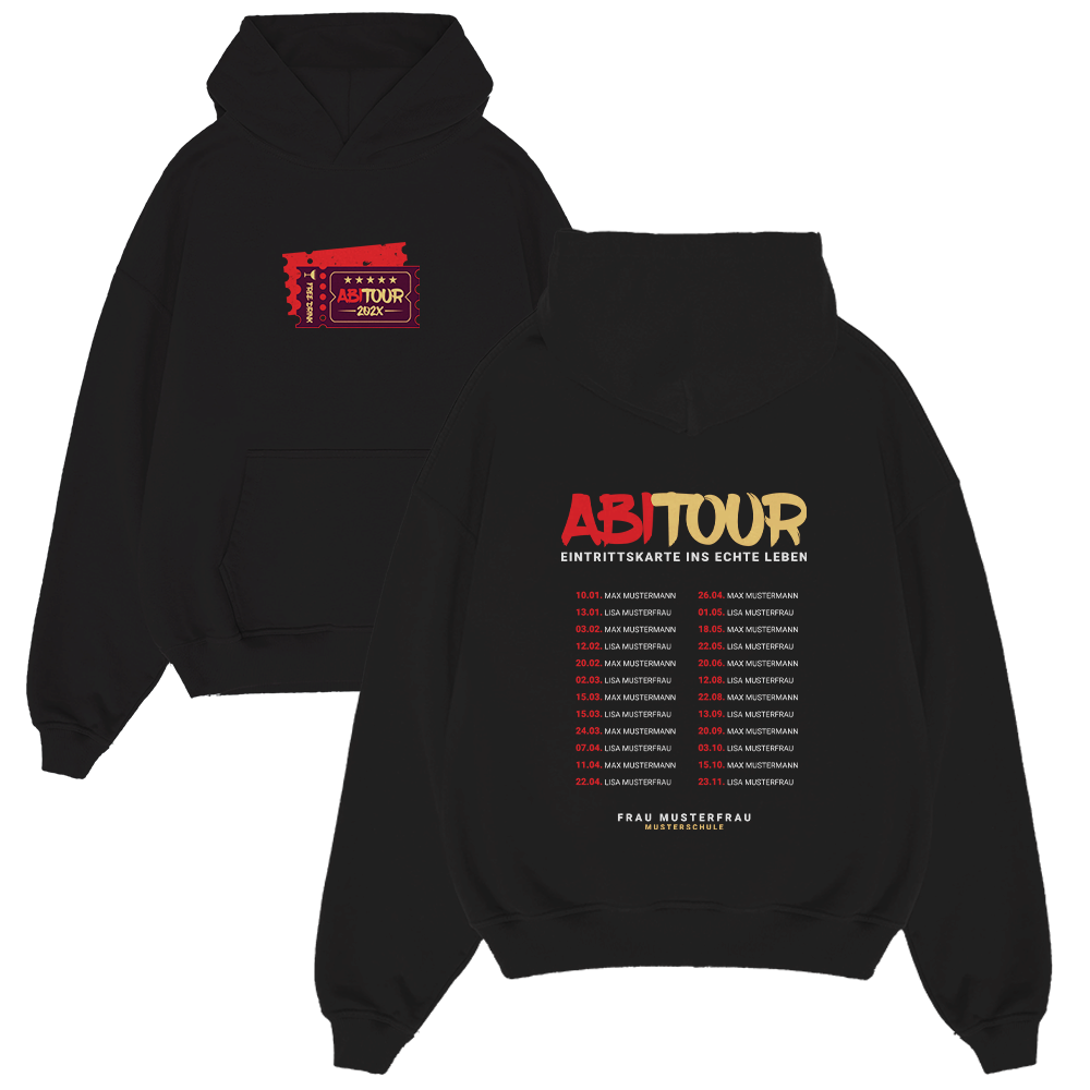 ABITOUR TICKET 1180.2 Strickwaren, Pullover, Sweatshirt, Kapuzenpulli, Kapuze