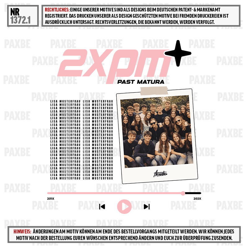 Gruppenfoto, Polaroid, Rosa Logo, Klebeband, Zeitraffer, Gruppenfoto, Polaroid, rosa Text, Zeitleiste, Albumcover