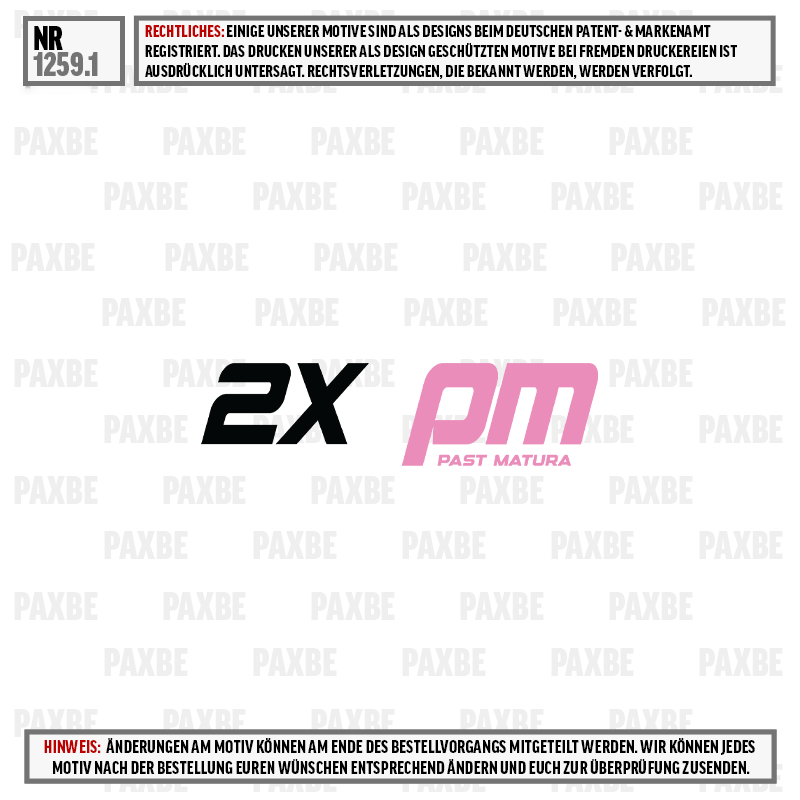 2X, pm, past mature, logo, grafik, 2x, pm, logo, pink, label