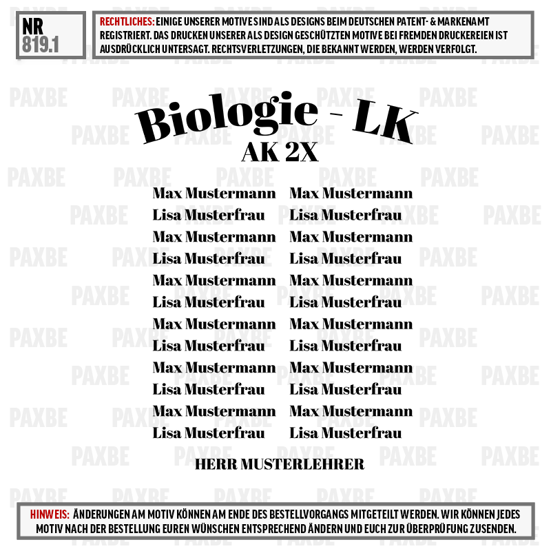 text, poster, cover, booklet, layout, Biologie, LK, AK 2x, Klassenzuweisung, Textaufbau