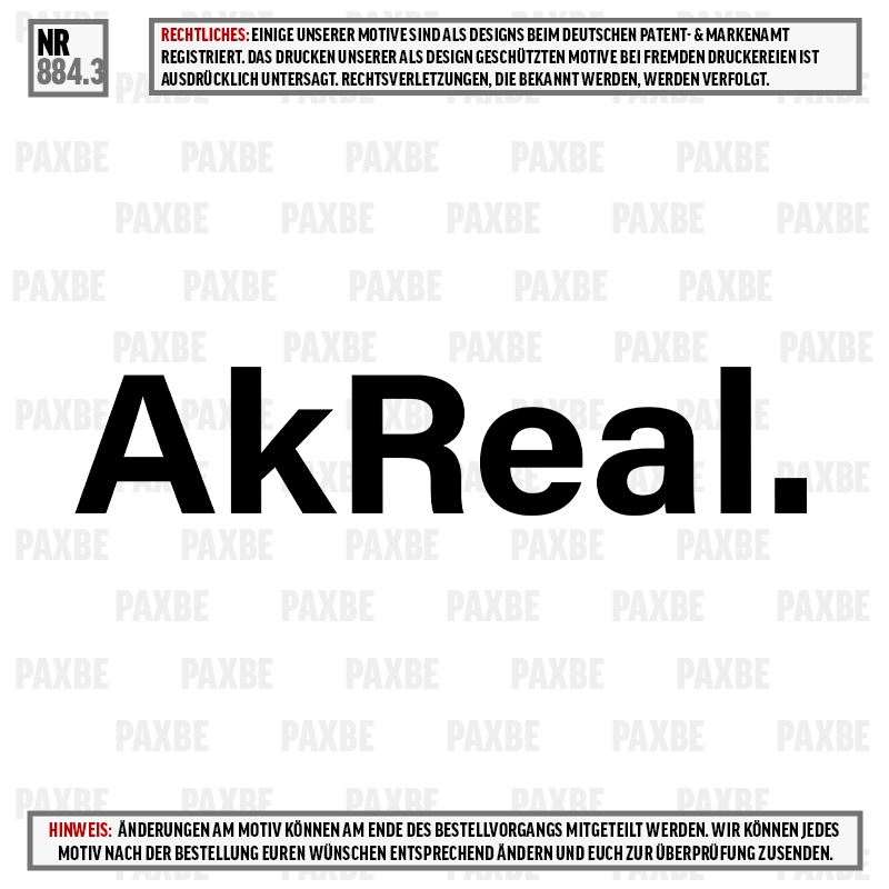AKREAL 2 MINUTEN AUFNAHMEFÄHIG 884.3 AKREAL 2 MINUTEN AUFNAHMEFÄHIG 884.3