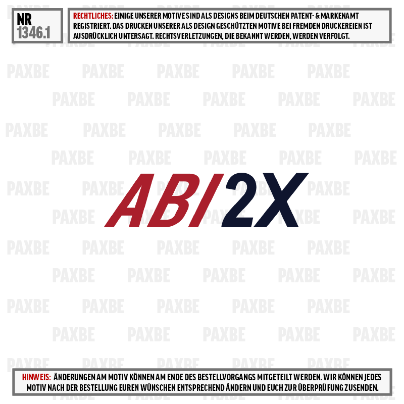 Klebeband, Label, AB/2X, Logo, rotblau, Logo, Text, AB/2X, Farbwechsel, Markenlos