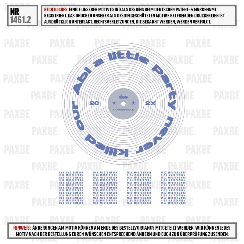 Schallplatte, Vinyl, Rund, Gravur, Muster