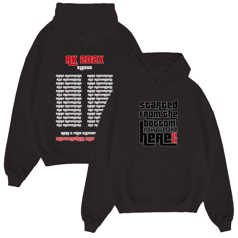 STARTED FROM THE BOTTOM NOW WERE HERE GTA 236.1 Strickwaren, Pullover, Sweatshirt, Kapuzenpulli, Kapuze, Strickwaren, Pullover, Sweatshirt, Kapuzenpulli, Kapuze