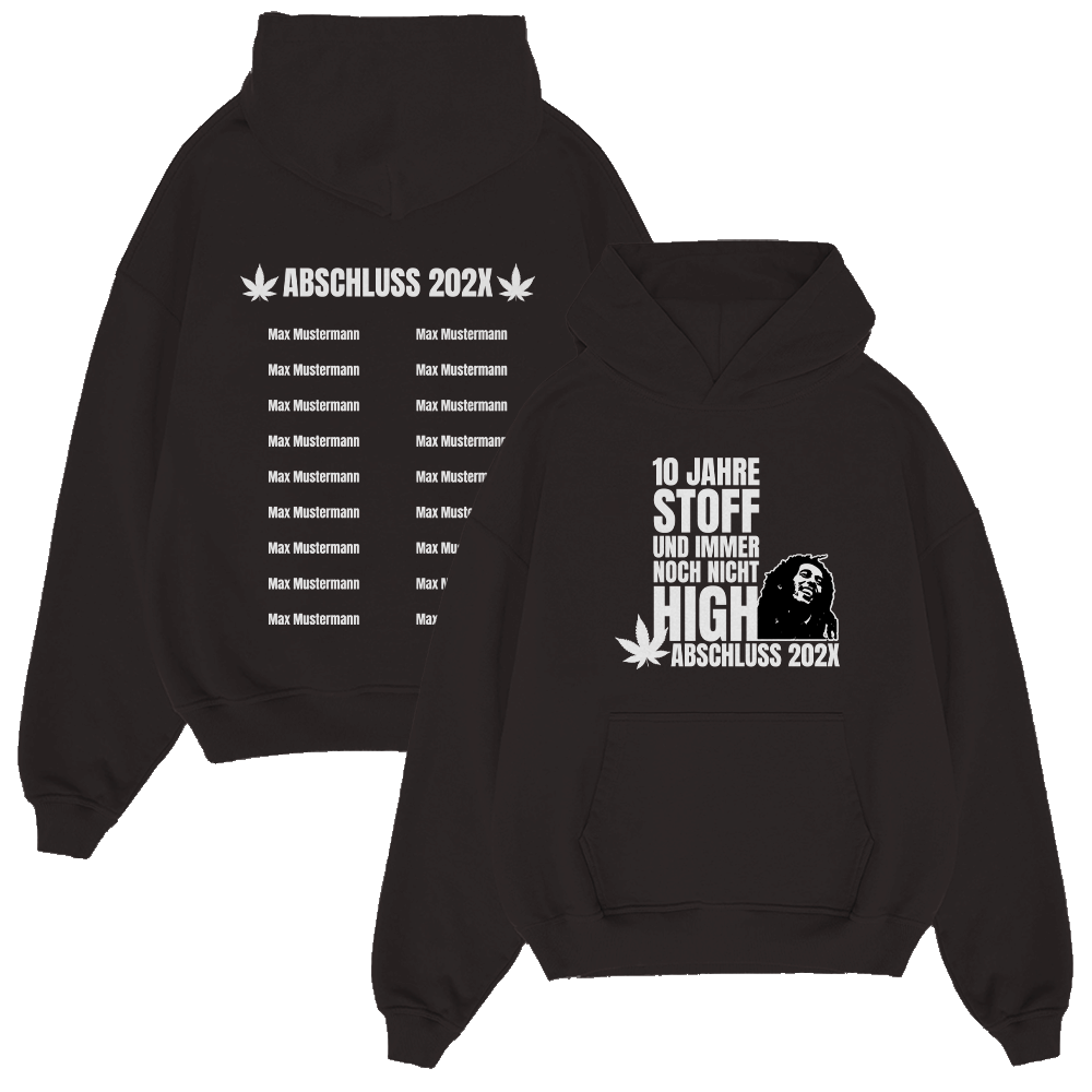 10 JAHRE STOFF NOCH NICHT HIGH BOB 280.1 Strickwaren, Pullover, Sweatshirt, Kapuzenpulli, Kapuze