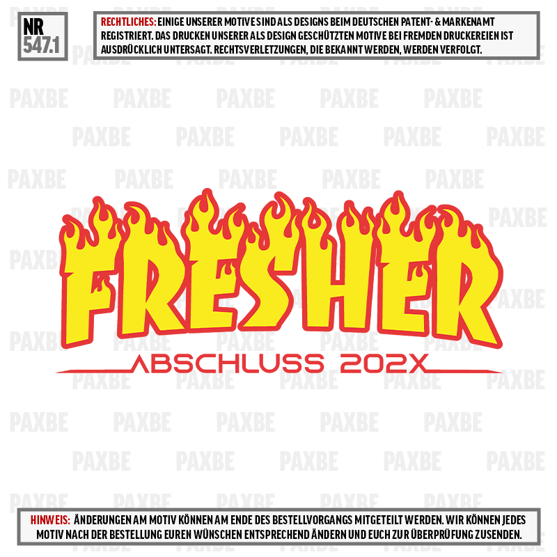 FRESHER ABSCHLUSS 547.1