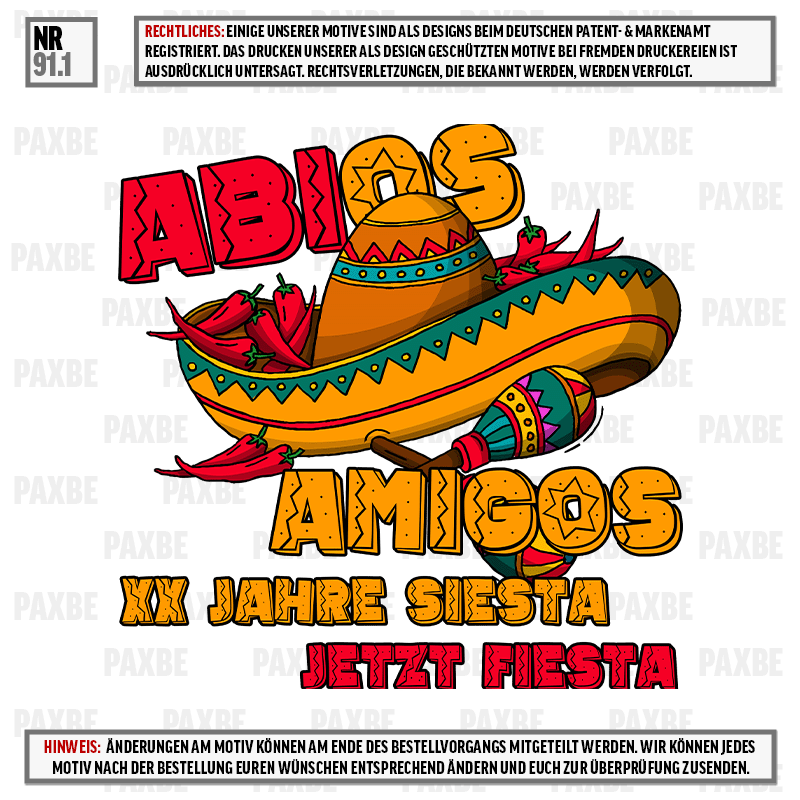 ABIOS AMIGOS SOMBRERO 91.1