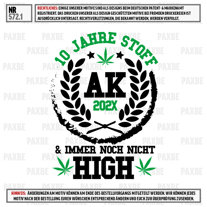Cannabis, Marihuana, Hoch, High, Stoff, Tee-Design, Kräuterblatt, High, Jahre, AK