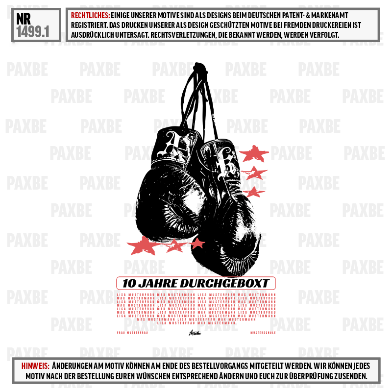 boxhandschuhe, handlappen, boxen, trainer, sternen, Boxhandschuhe, Hängende Handschuhe, Schwarze Handschuhe, Rote Sterne, 10 Jahre Durchgeboxt