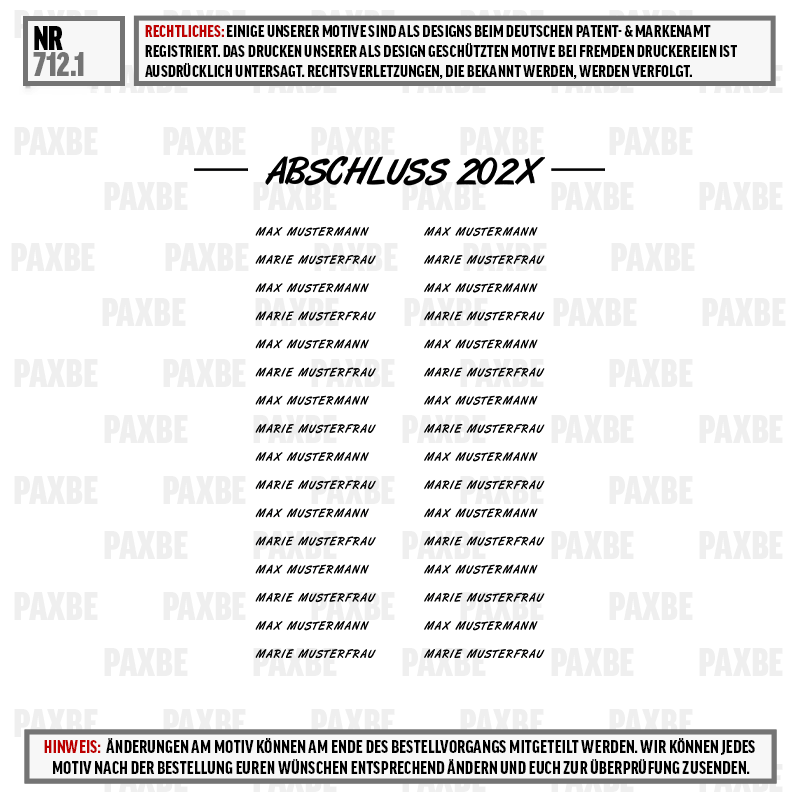 DIE PERFEKTE MISCHUNG 712.1 Seite, Text