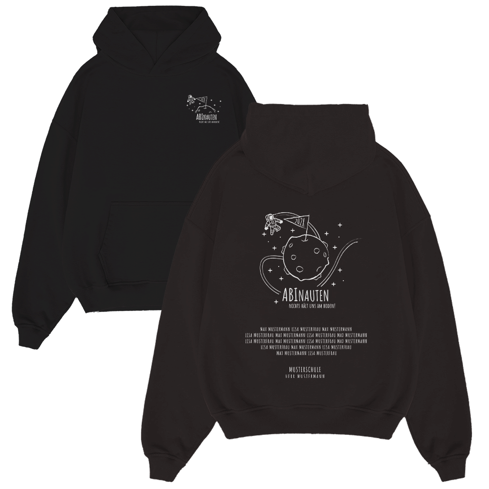 ABINAUTEN-NICHTS HÄLT UNS AM BODEN 1183.1 Strickwaren, Pullover, Sweatshirt, Kapuzenpulli, Kapuze