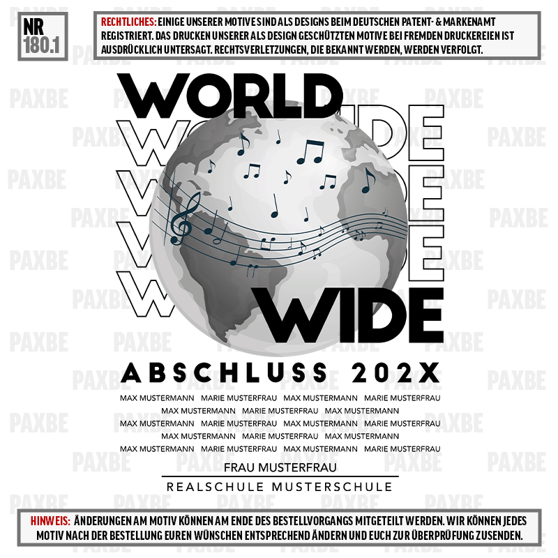 MUSIC WORLDWIDE 180.1 MUSIC WORLDWIDE 180.1