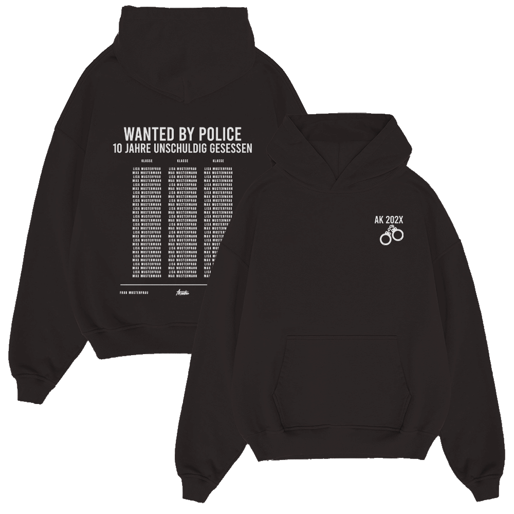 Hoodie, Sweatshirt, Schwarz, Bedruckt Rückseite, Kängurutasche, Hoodie, Schwarz, Print, Kapuze, Kängurutasche